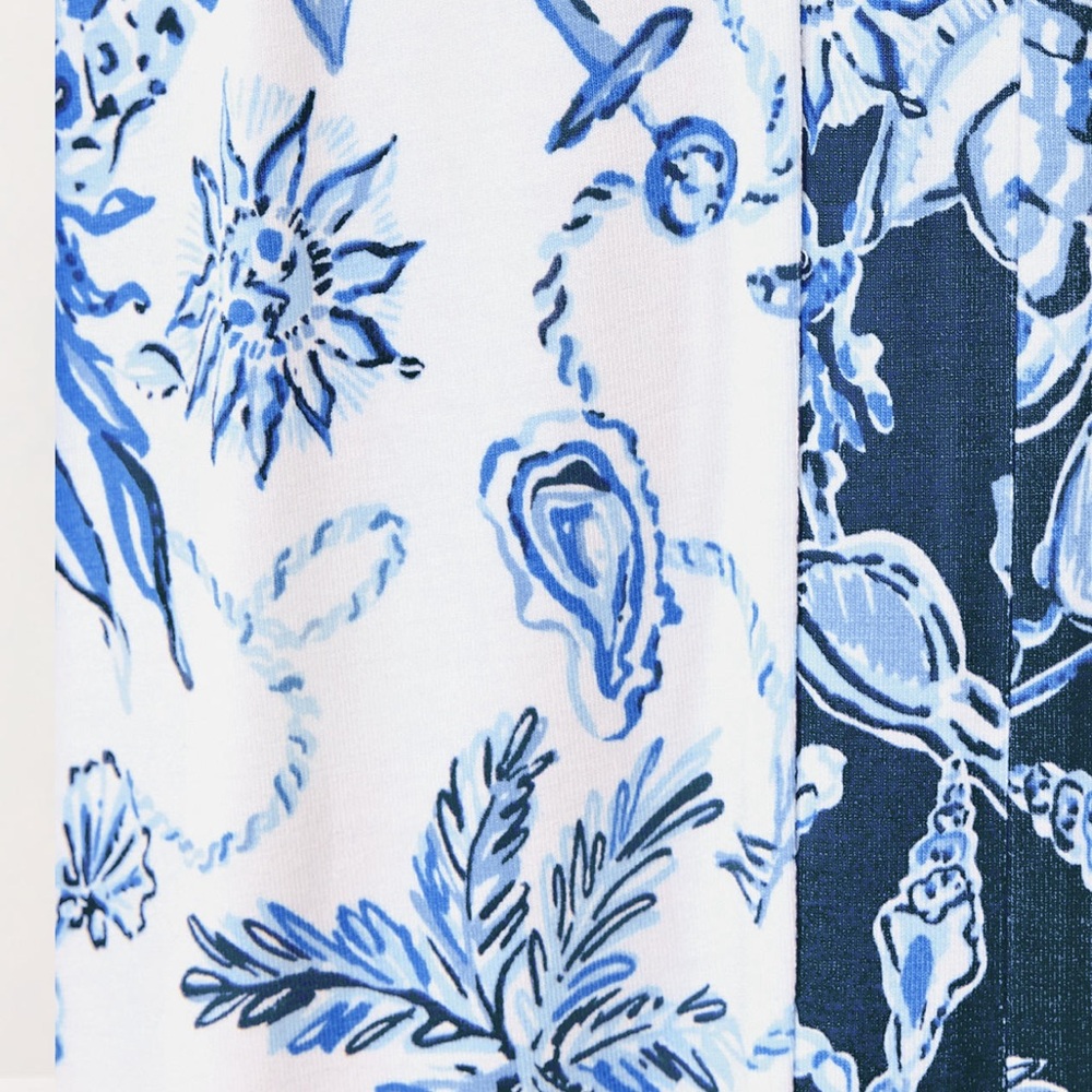 Lilly Pulitzer Carmilla Blue Floral Maxi Dress - Picture 3 of 4